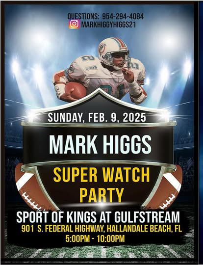 Mark Higgs’ Super Watch Party 2025